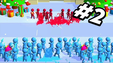 Gun Clash 3D: Hero Gun - Gameplay (iOS, Android) Walkthrough - Part 2 (Alf GamePlay)