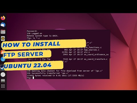 How to install an FTP Server on Ubuntu 22.04 with VSFTPD