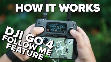 How to Use Follow Me Feature on DJI Go 4!