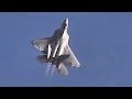 F22 raptor  air maneuverability demonstration