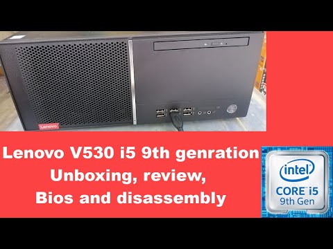 Lenovo v530 i5 9th genration unboxing / review / bios setup