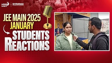 Student Opinions on the January 22nd Shift 1 Attempt | JEE Main 2025 | #jeeexamreview #jee2025