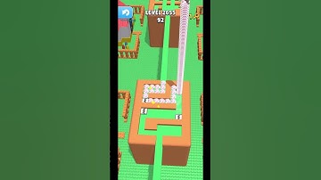 Gameplay top mobile games Relaxing n satisfying game iOS/ANDROID Stacky Dash  #shorts Level 2655