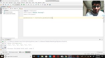 python permutation exercise