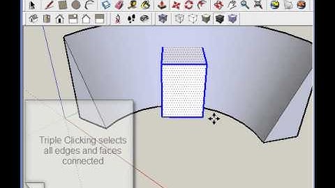 Architectionary Sketchup Tutorial- Intersect with Model
