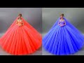 Barbie Doll Makeover Transformation ~ DIY Miniature Ideas for Barbie ~ Wig, Dress, Faceup, and More!