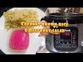 Coconut brown rice geek robo cooker