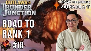 A Series Of Un-Fortune-Ate Events | Mythic 18 | Road To Rank 1 | OTJ Draft | MTG Arena screenshot 1