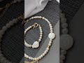 Комплект колье и браслет #jewelry #украшения #украшенияручнойработы #украшенияназаказ #жемчуг