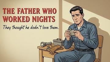 Learn English with Stories ⭐ The Father Who Worked Nights | Level 3  Listening & Speaking Practice