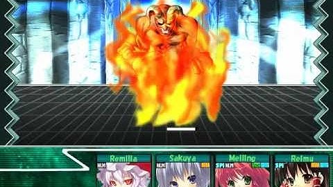 Labyrinth of Touhou - Boss Battle #7 Ifrit
