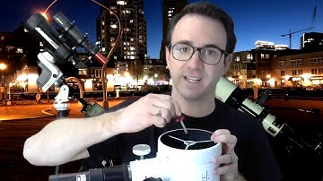 Collimating the 114mm Firstlight Newtonian Reflector Telescope