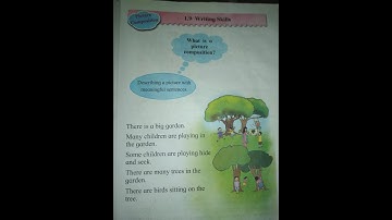 English BalBharati standard Two 1.9 Writing Skills ( Picture composition)