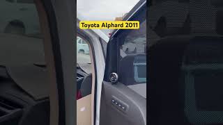 Toyota Alphard 2011. Магнитные авто шторки