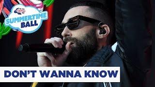 Video thumbnail of "Maroon 5 – ‘Don't Wanna Know’ | Live at Capital’s Summertime Ball 2019"