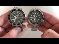 Size comparison: SēL Omnidiver vs Seiko MarineMaster 600m GMT spring drive MM600 SBDB001