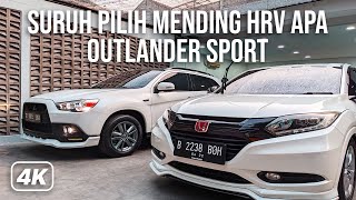 MITSUBISHI OUTLANDER SPORT VS HONDA HR-V PILIH MANA? MODIFIKASI JUGA TIPIS TIPIS JON