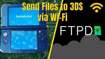 Send Files from 3DS to Computer Over WiFi (FTP Method)