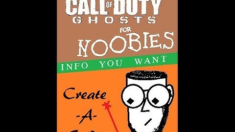Call of Duty Ghosts for Noobies | Create a Soldier Customization