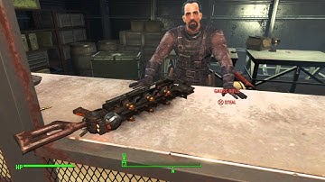 How to get a Gauss Rifle by throwing a grenade in Fallout 4