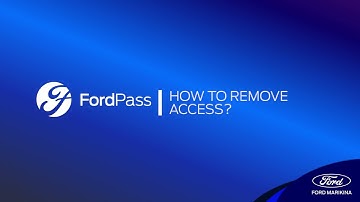 FordPass - How to Remove Access | Ford Marikina