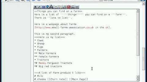 Linking and New Pages