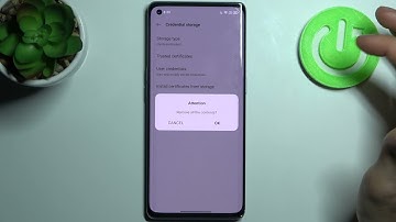 How to Clear Credentials on OPPO Reno6 Pro 5G - Remove All Credentials