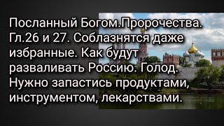 Посланный Богом.Пророчества. Гл.26, 27.Соблазнятся даже избранные.Как будут разваливать Россию.Голод