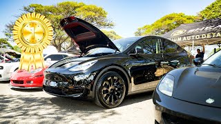 TOOK MY MODEL Y TO HAWAII’S LARGEST CAR SHOW | Cars &amp; Coffee Hawaii