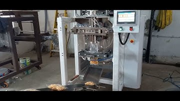 MKI 200 vertical form fill seal machine integrated with volumetric cup filler,