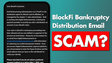 BlockFi Distribution Email from Agourahillscity@public.govdelivery.com - Legit or Scam?