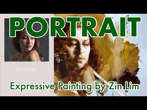 👩‍🎨 [Member only] Oil Painting Demo: Expressive Portrait.