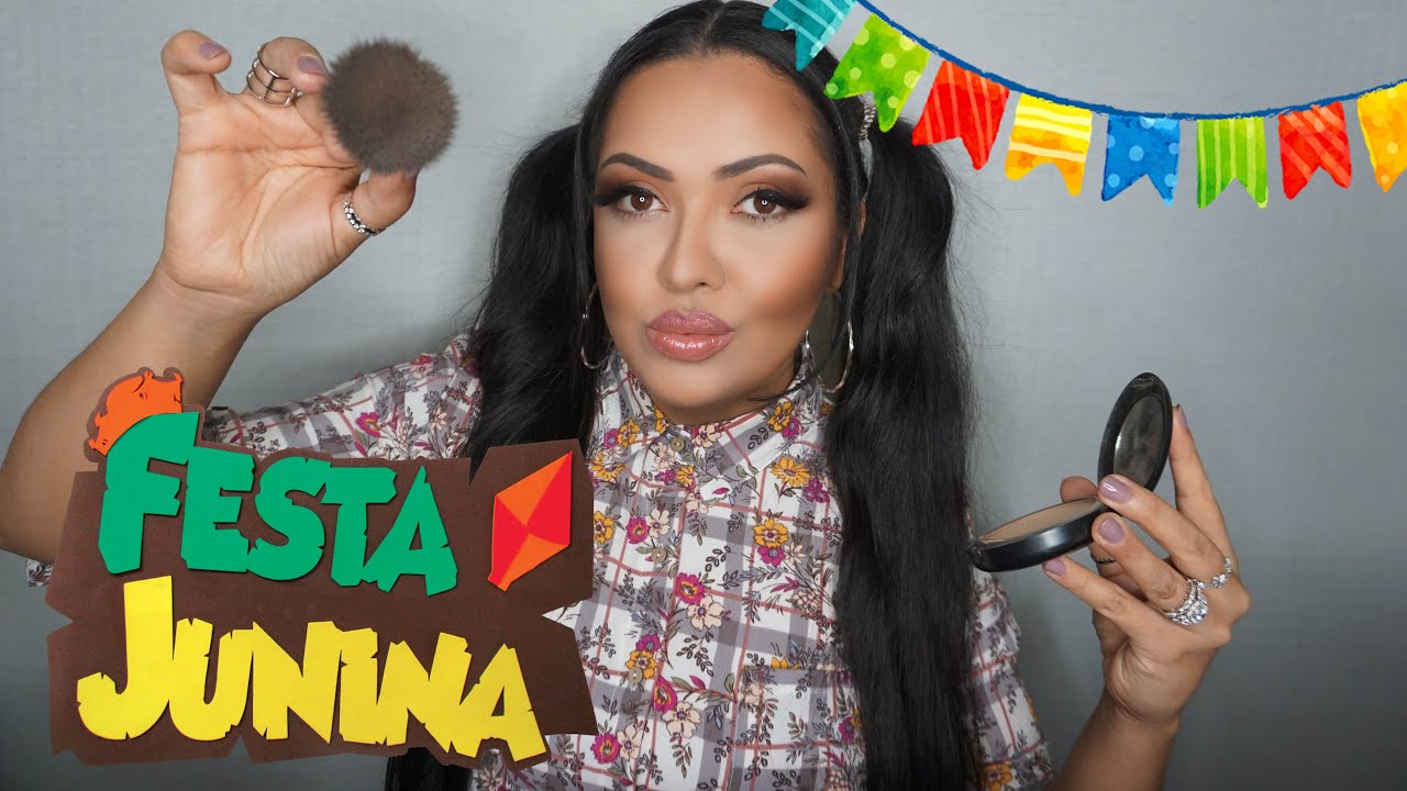 ASMR Amiga te Arruma para Festa Junina #SaoJoao #PArtiuPP #SaoJoaodeCampinaGrande #VozSuave