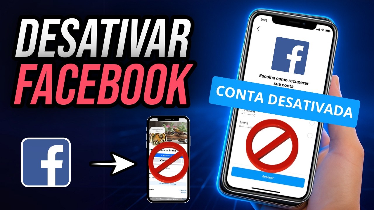 Como DESATIVAR o FACEBOOK 2025 – PASSO A PASSO ATUALIZADO - YouTube