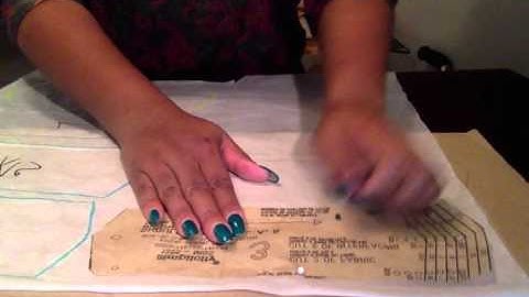 How to use multiple sizes and reuse/transfer on a sewing pattern