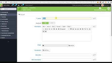TUTORIAL Prestashop how to translate home category