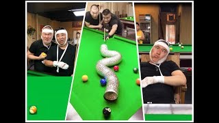 【Tiktok Douyin】Funny billiards, will you play like this?