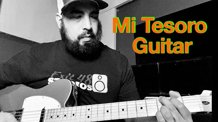 How To Play Mi Tesoro on Guitar. Tejano Guitar Les...