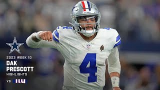 Dak Prescott best plays from 4-TD game | Week 10