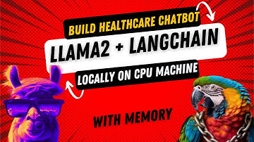 Build Streamlit HealthCare Chatbot with Llama 2&Langchain on CPU Machine with MEMORY|All OPEN SOURCE