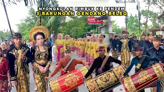Download Lagu NYONGKOLAN RIMBUK KE PENDEM DI IRINGI 3 BARUNGAN GB DMS RIMBUK, GMS BUNTER SANGGAR BHAKTI MP3
