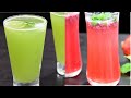 2 refreshing lemonade drinks  summer drinks  juice recipes