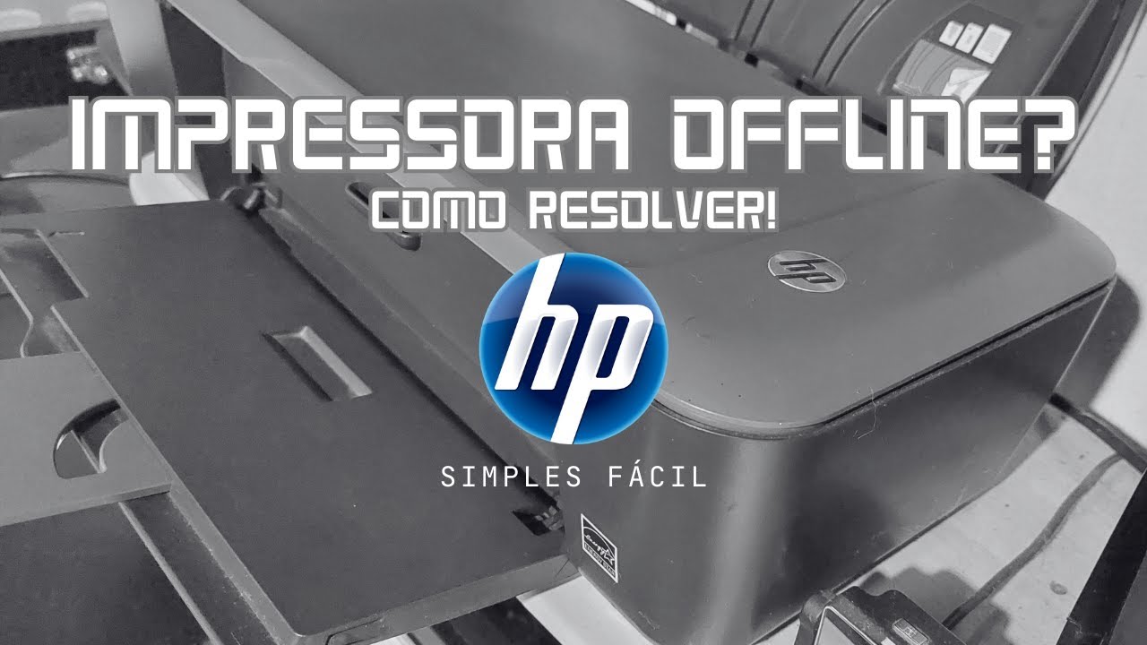🔸 Impressora ligada mas diz que está offline, parou de imprimir ⁞ como ...