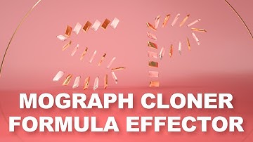 Cinema 4D Cloner & Formula Effector Animation