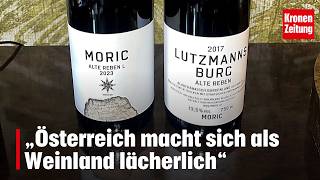Wut-Winzer tobt: „Österreich macht sich als Weinland lächerlich“ | krone.tv NEWS