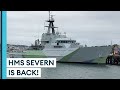 HMS Severn Returns To Royal Navy With New Look