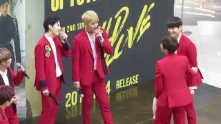 18 1 17 Up10tion リリイベ2部 ゲーム イオンモール岡山 Youtube