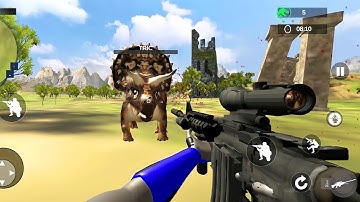 Robot FPS Shooting: Counter Dino Strike Game _ Android Gameplay #3