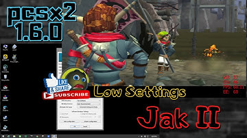 Jak 2 PCSX2 - 1.6.0 Low Settings on PC | 2021
