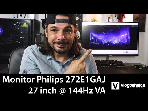 Review monitor de 27 inch - Philips 272E1GAJ - la 144Hz